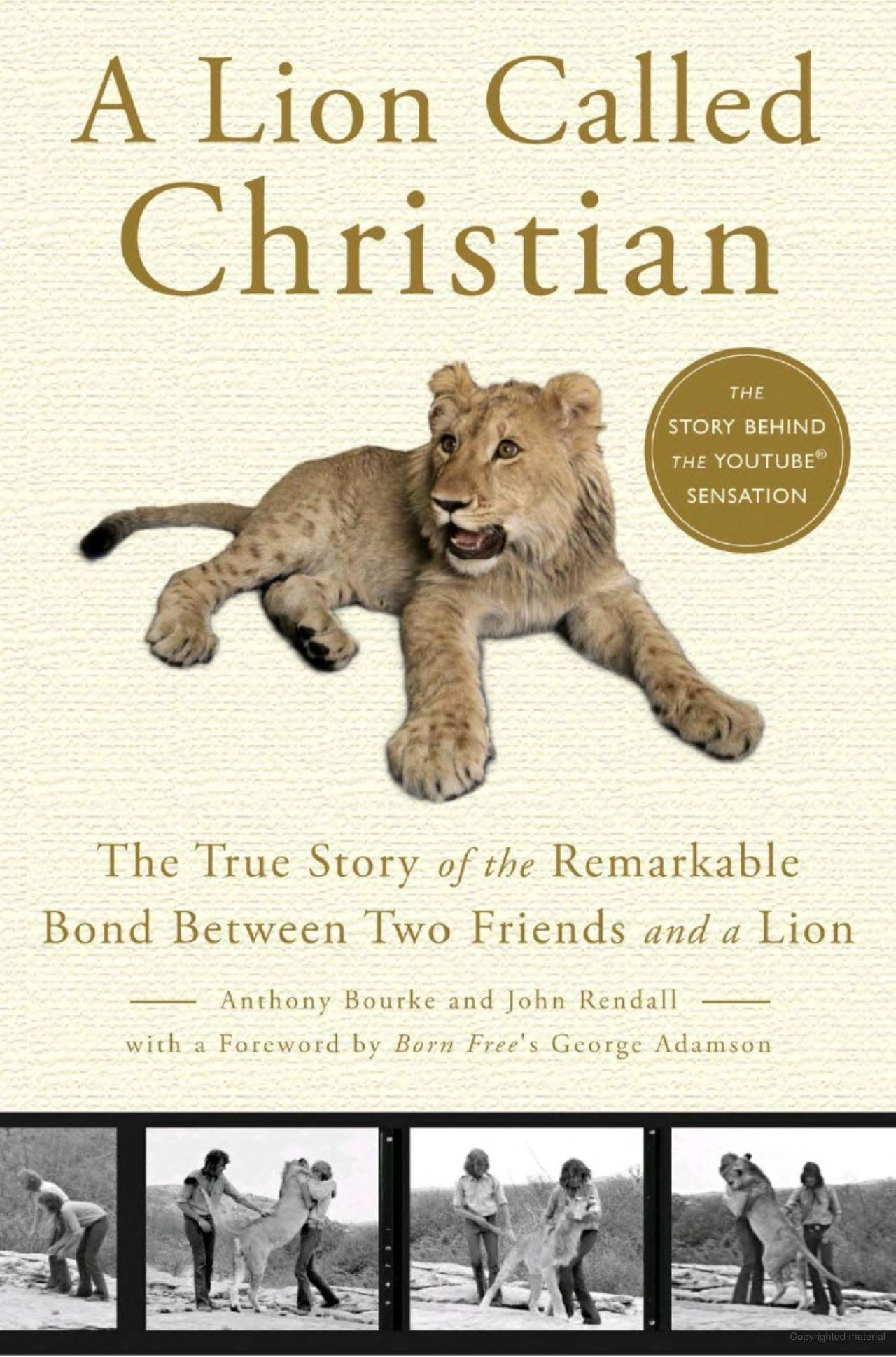 book titled A Lion Called Christian